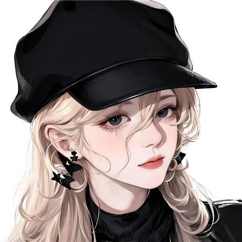 AI画一男一女头像图片高清16张