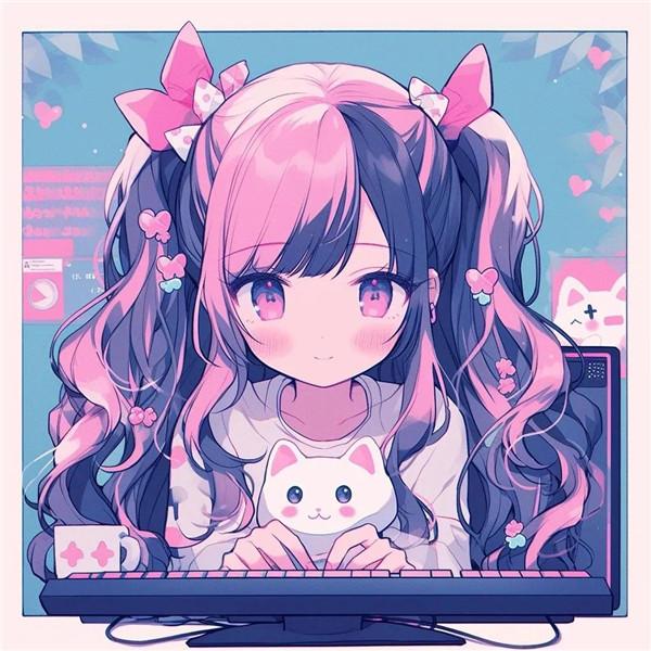 超酷电竞少女动漫头像图片（精选15张）