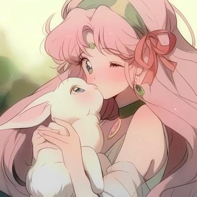 32张旧漫女生头像一览：回味经典的漫画风格