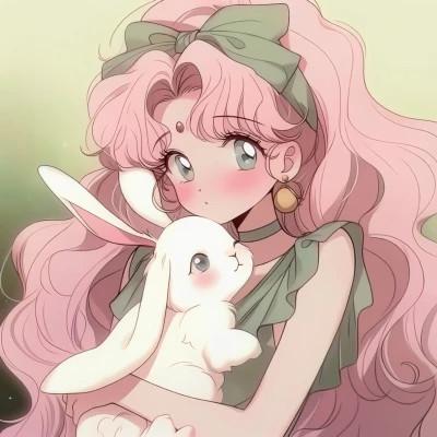 32张旧漫女生头像一览：回味经典的漫画风格