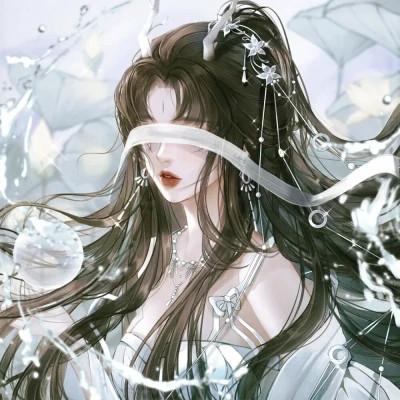 有品位的微信头像女卡通手绘32张