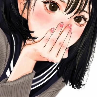有品位的微信头像女卡通手绘32张