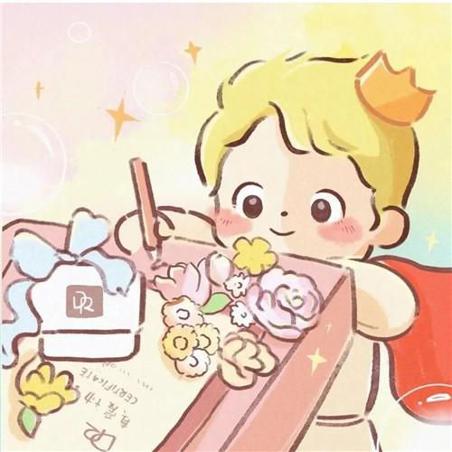 高质量wechat头像动漫情侣超甜图片
