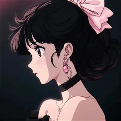 复古旧漫头像女生图片合集33张