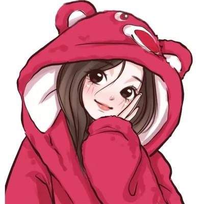 有品位的微信头像女卡通手绘32张