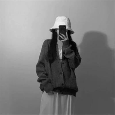 高级感美女头像高清黑白