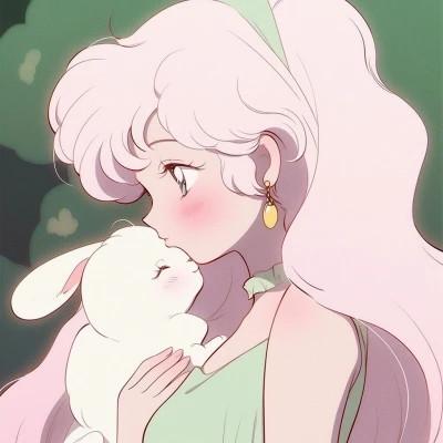 32张旧漫女生头像一览：回味经典的漫画风格