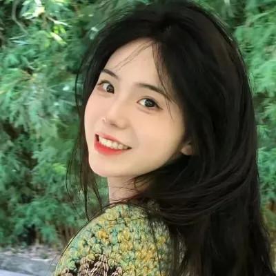 好看的绿色头像女生高清图片36张，清新透亮