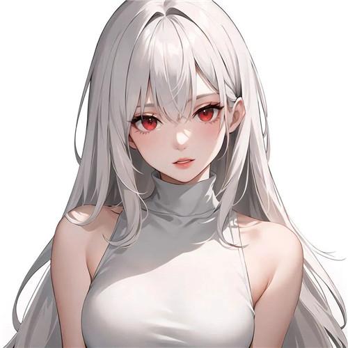 AI画一男一女头像图片高清16张