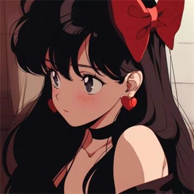 复古旧漫头像女生图片合集33张
