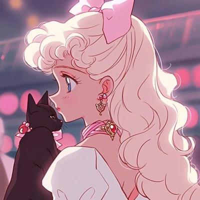 32张旧漫女生头像一览：回味经典的漫画风格