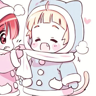 甜蜜漫画系情侣头像68张