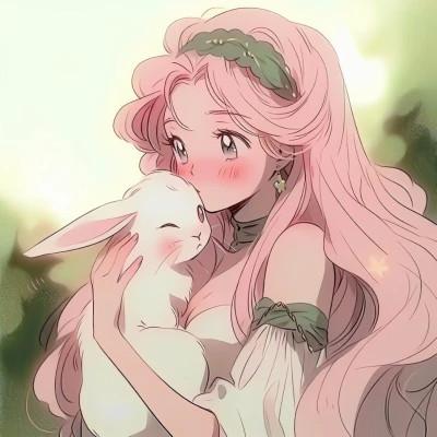 32张旧漫女生头像一览：回味经典的漫画风格