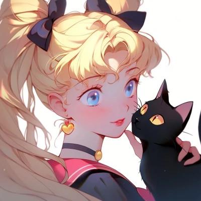 32张旧漫女生头像一览：回味经典的漫画风格