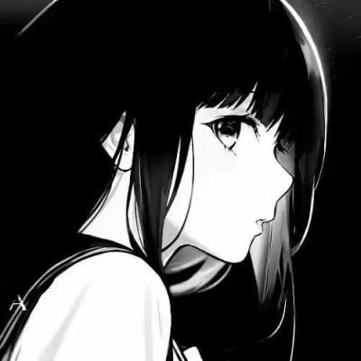 黑白漫画风情侣头像一对两张16组，简约而纯粹