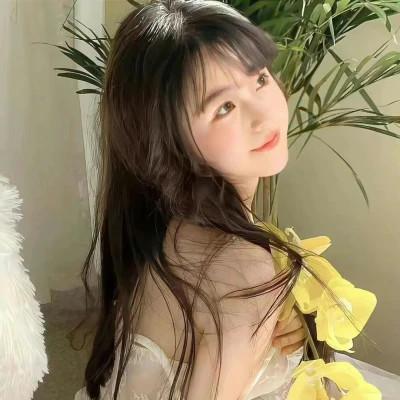 好看的绿色头像女生高清图片36张，清新透亮
