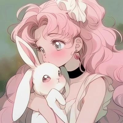 32张旧漫女生头像一览：回味经典的漫画风格