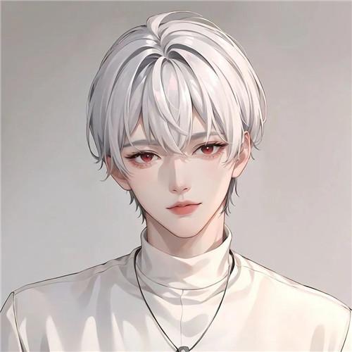 AI画一男一女头像图片高清16张