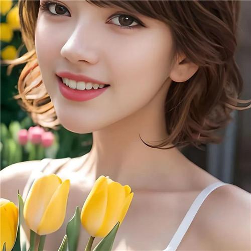 郁金香女生头像动漫图片合集30张