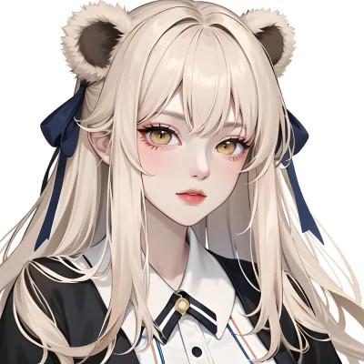微信ai头像女生高清图片37张