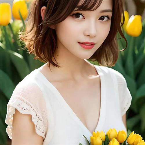 郁金香女生头像动漫图片合集30张