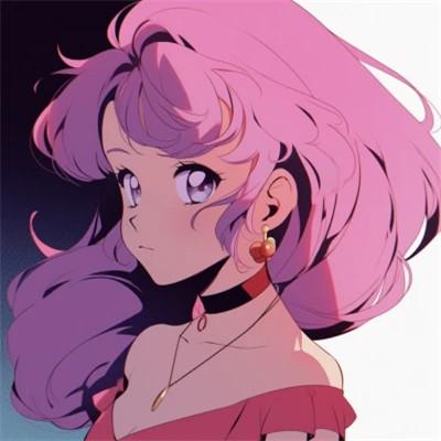 复古旧漫头像女生图片合集33张