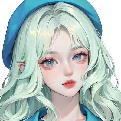 微信ai头像女生高清图片37张