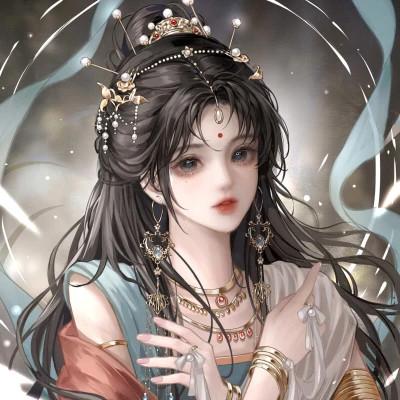 手绘头像女生惊艳43张