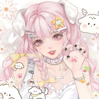 手绘头像女生惊艳43张