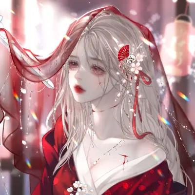 手绘头像女生惊艳43张