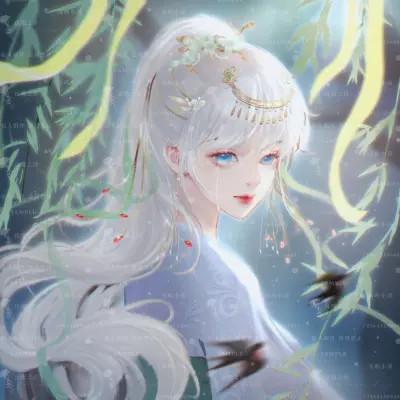 手绘头像女生惊艳43张