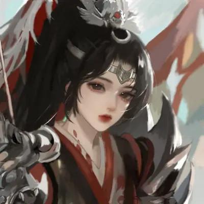 手绘头像女生惊艳43张