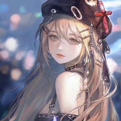 手绘头像女生惊艳43张