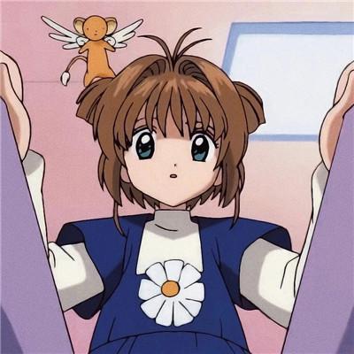 魔卡少女樱小樱的搞怪头像