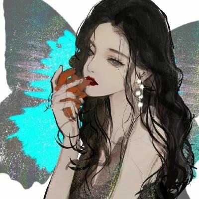 女生漫画小众头像动漫优质图片48张