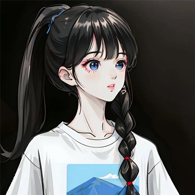 超级好看的手绘女头像