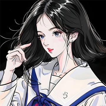 超级好看的手绘女头像