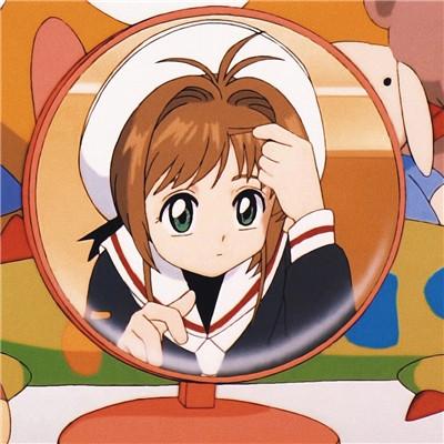 魔卡少女樱小樱的搞怪头像