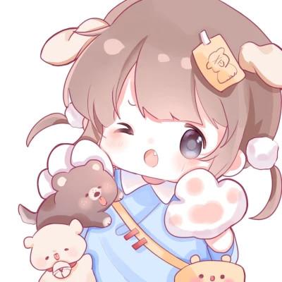可爱萌Q版女生专属卡通头像118张