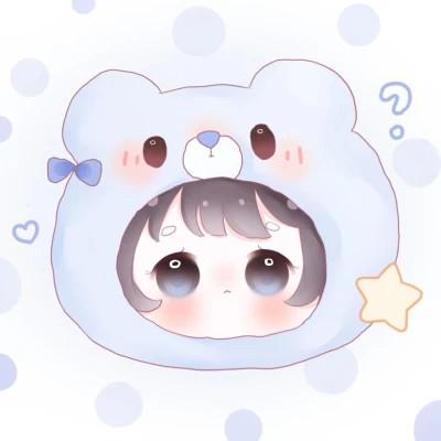 可爱萌Q版女生专属卡通头像118张