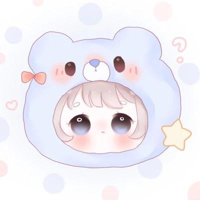 可爱萌Q版女生专属卡通头像118张