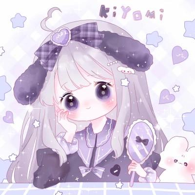 可爱萌Q版女生专属卡通头像118张