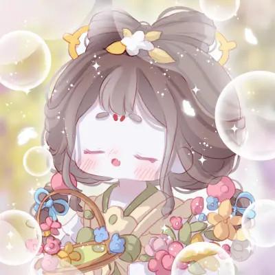 可爱萌Q版女生专属卡通头像118张