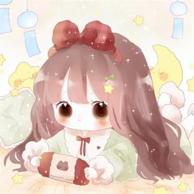 可爱萌Q版女生专属卡通头像118张