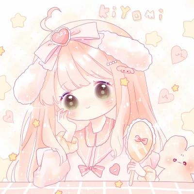 可爱萌Q版女生专属卡通头像118张