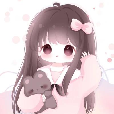 可爱萌Q版女生专属卡通头像118张