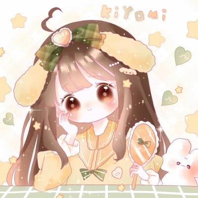 可爱萌Q版女生专属卡通头像118张