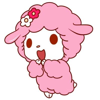 可爱必爱诺小羊头像图片合集 粉色少女心