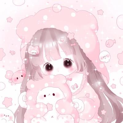 可爱萌Q版女生专属卡通头像118张