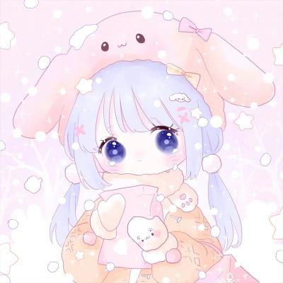 可爱萌Q版女生专属卡通头像118张